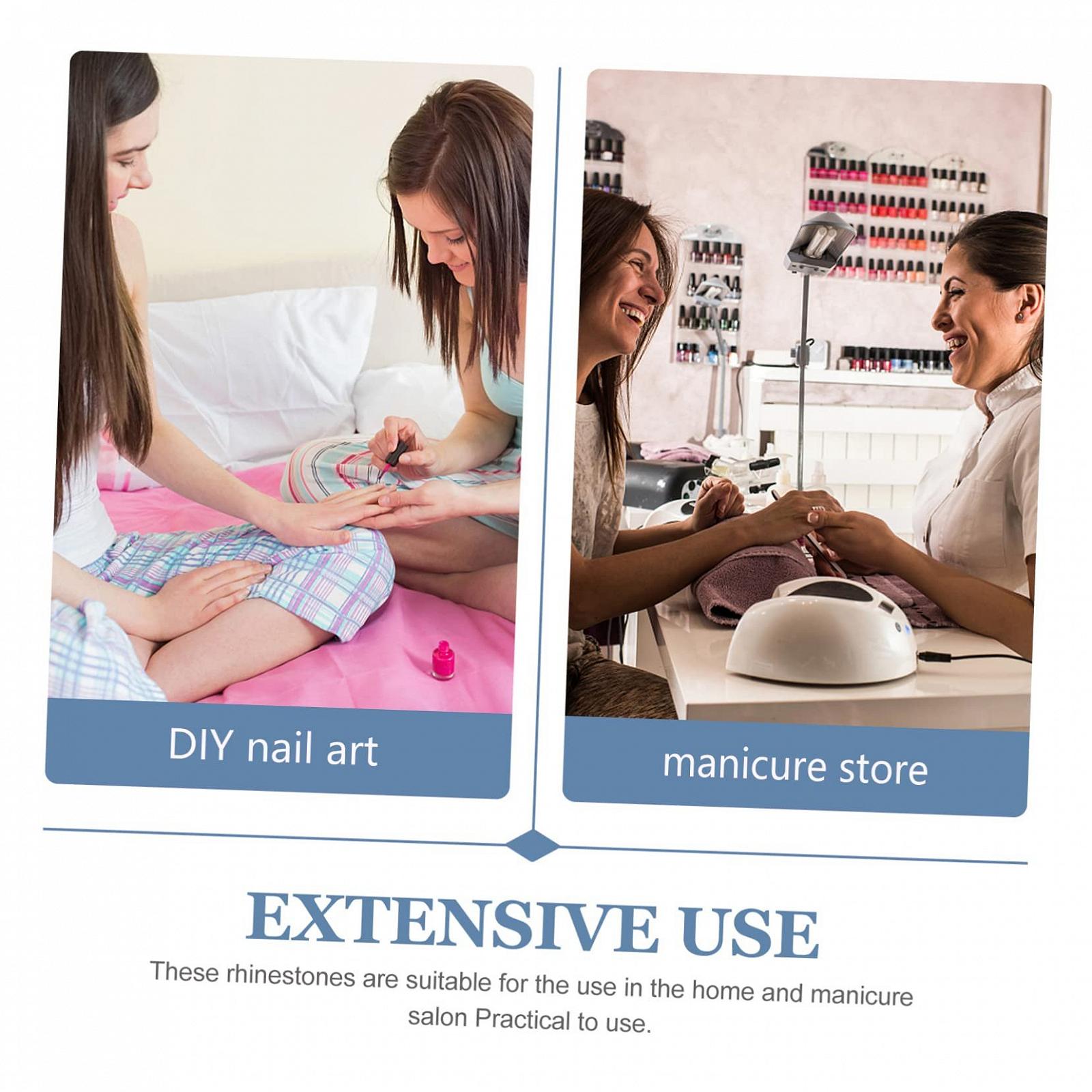 Аксесуари для нігтів зі стразамиOOFAN, 90 шт, фото №2