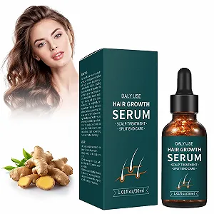 Сыворотка для роста волос, Средство для роста волос для женщин и мужчин, против выпадения волос, способствует более густому, полному и быстрому росту волос, для истонченных волос, утолщение и пробуждение, 30 мл - Фото 1