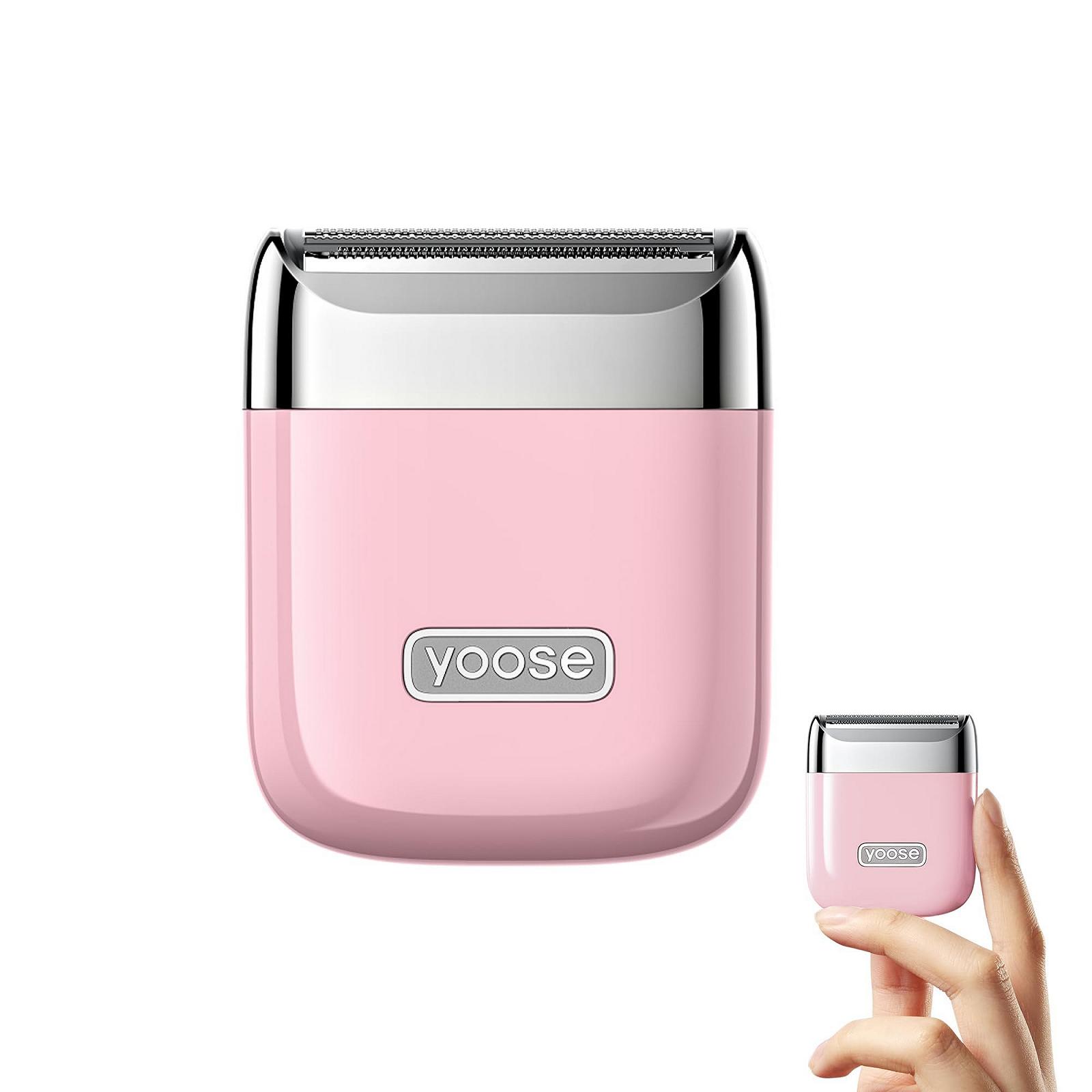 Міні-електробритва Yoose для інтимних зон жіноча IPX7 USB-C Рожева, фото №1 Міні-електробритва Yoose для інтимних зон жіноча IPX7 USB-C Рожева, фото №1
