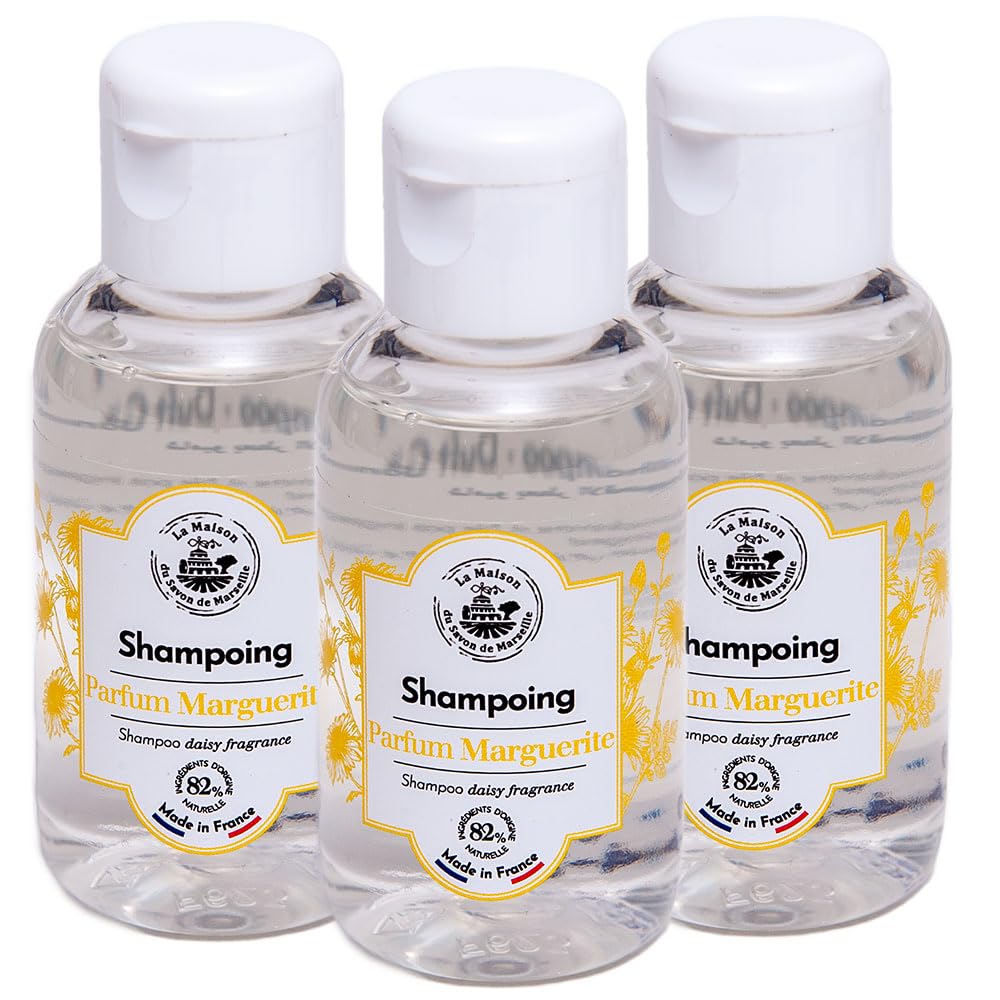 Шампунь La Maison du Savon de Marseille з ароматом ромашки 50 мл Набір з 3-х, фото №1