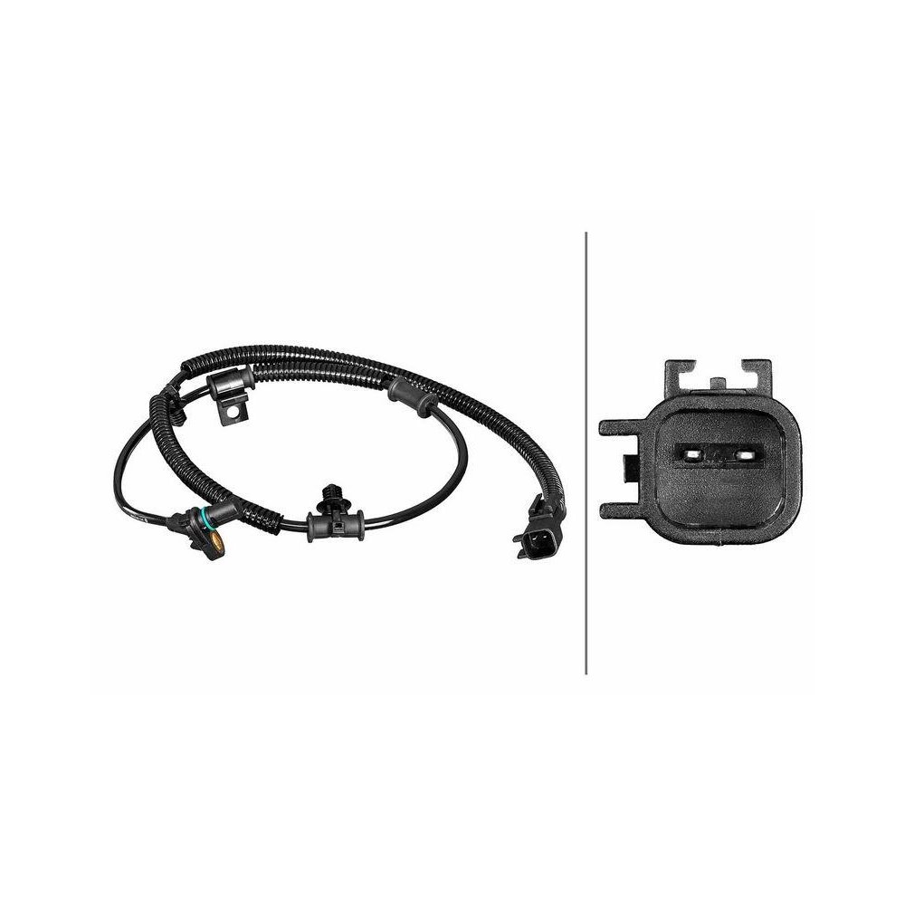 Датчик частоти обертання колеса HELLA 6PU 358 218-631 для FORD FORD USA, передній міст, фото №1