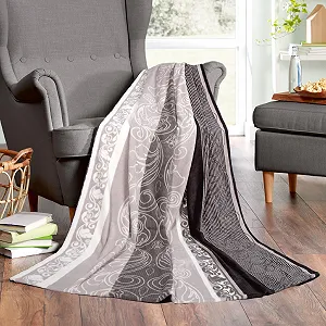 Покривало Bestlivings Пухнаста Покривало з мікрофібри 150 x 200 см (Ornament) - Фото 1