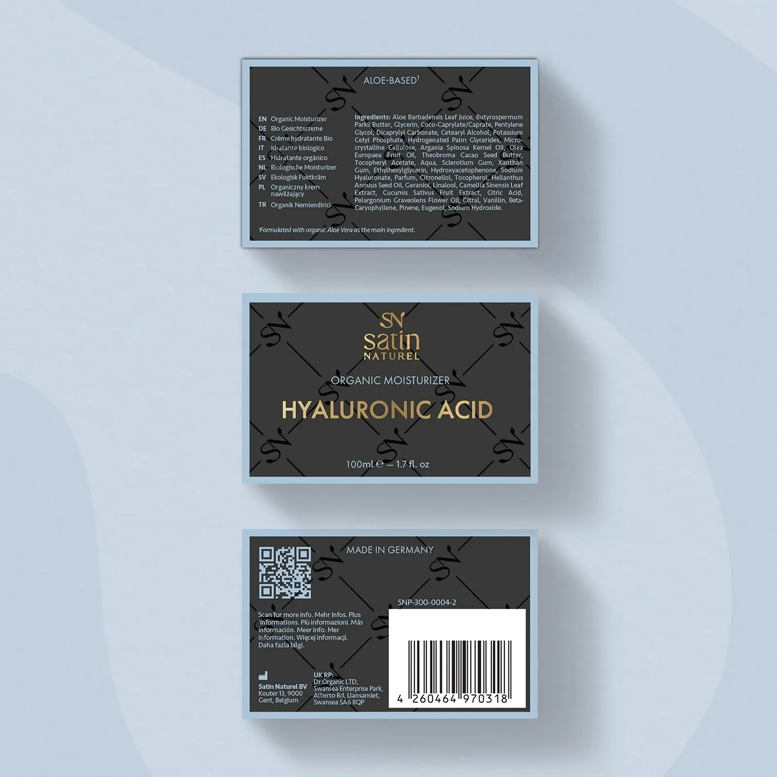 Денний крем Organic Hyaluronic Acid Cream Vegan Anti Wrinkle Anti Aging з алое вера 100 мл, фото №2 Денний крем Organic Hyaluronic Acid Cream Vegan Anti Wrinkle Anti Aging з алое вера 100 мл, фото №2