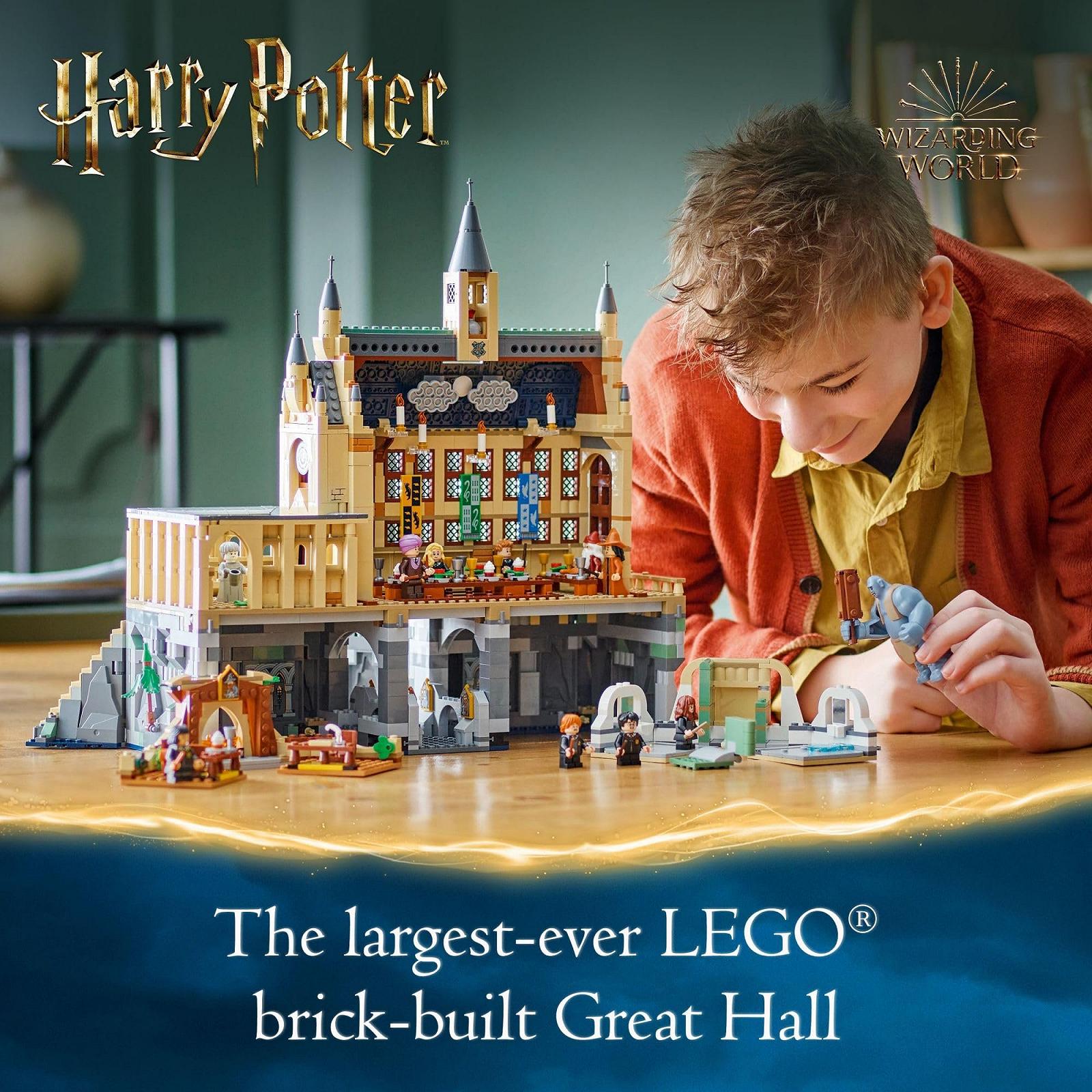 Конструктор LEGO Harry Potter Замок Хогвартс: Большой зал 11 минифигурок, фото №2
