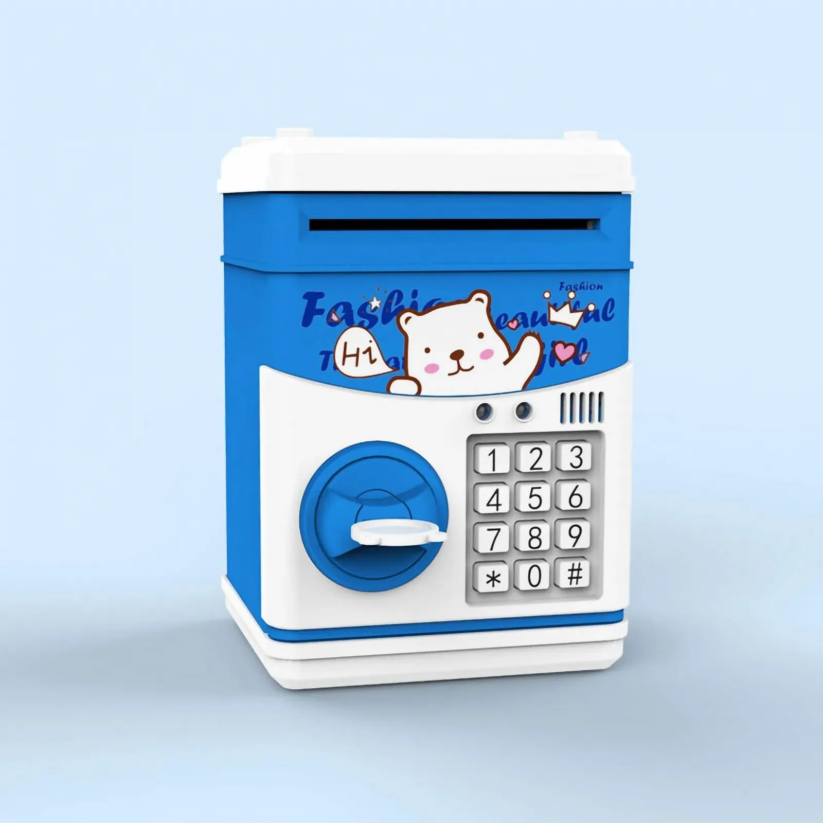 Скарбничка Bewinner мультяшна музична з функцією розповіді історій Blue, фото №5