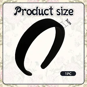 Обруч Оксамитовий GlamRays Широкий Чорний 3 cm ціна на synthetic.ua - Фото 1 Обруч Оксамитовий GlamRays Широкий Чорний 3 cm synthetic.ua - Фото 1