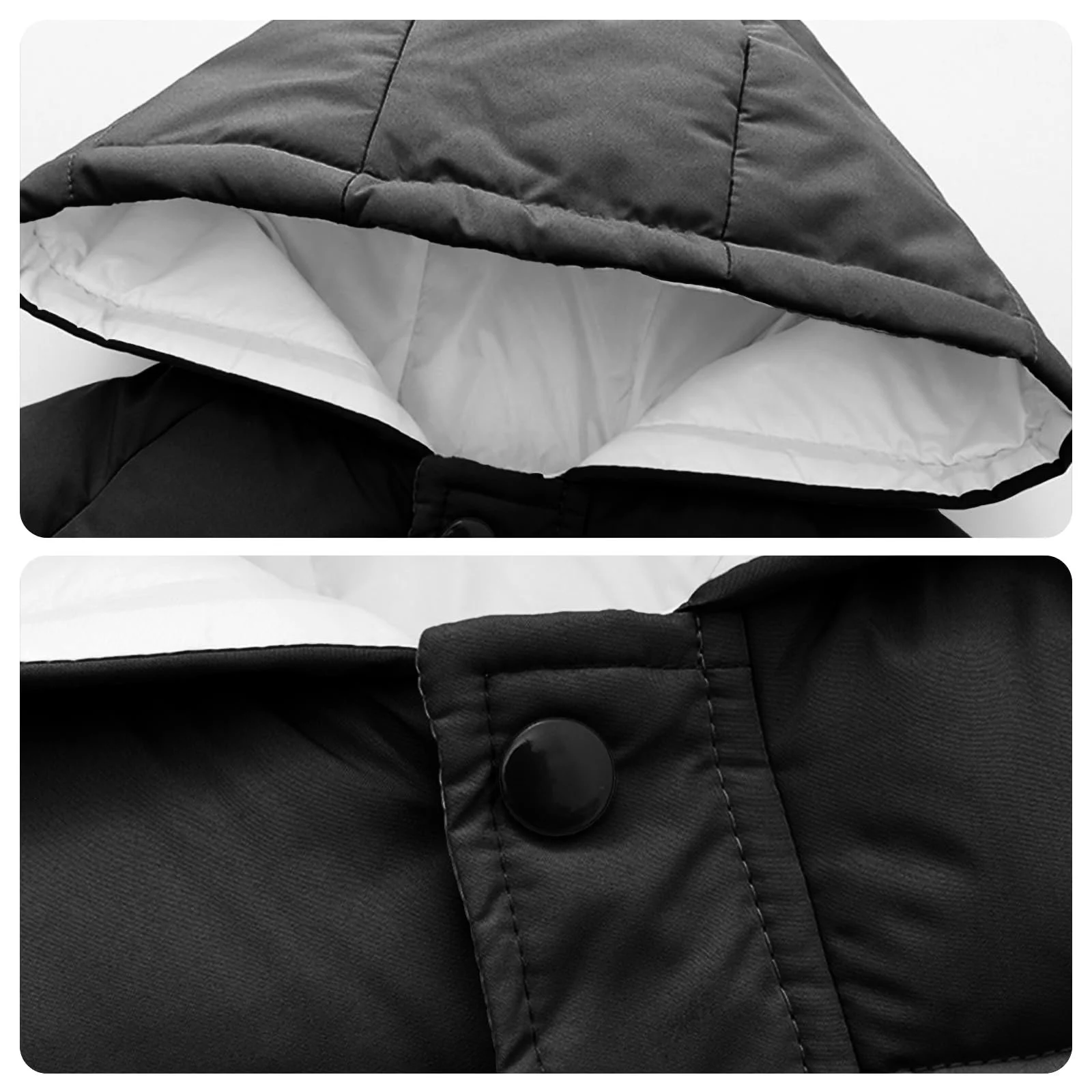 Пуховик JiAmy дитячий зимовий довгий легкий з капюшоном для хлопчиків, фото №4 Пуховик JiAmy дитячий зимовий довгий легкий з капюшоном для хлопчиків, фото №4