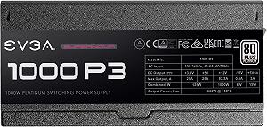 Блок живлення EVGA Supernova 1000 P3 80 Plus Platinum Black synthetic.ua - Фото 1
