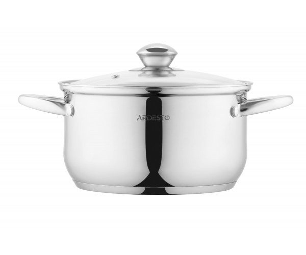 ARDESTO Каструля Gemini Gourmet скляна кришка 3.2 л нержавіюча сталь, фото №3