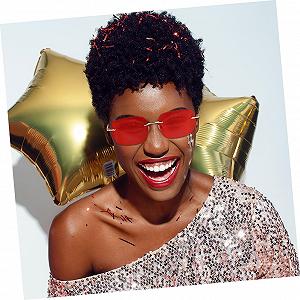 Сонцезахисні окуляри Без рамки VALICLUD Метал Червоний (5 шт. в упаковці) synthetic.ua - Фото 1