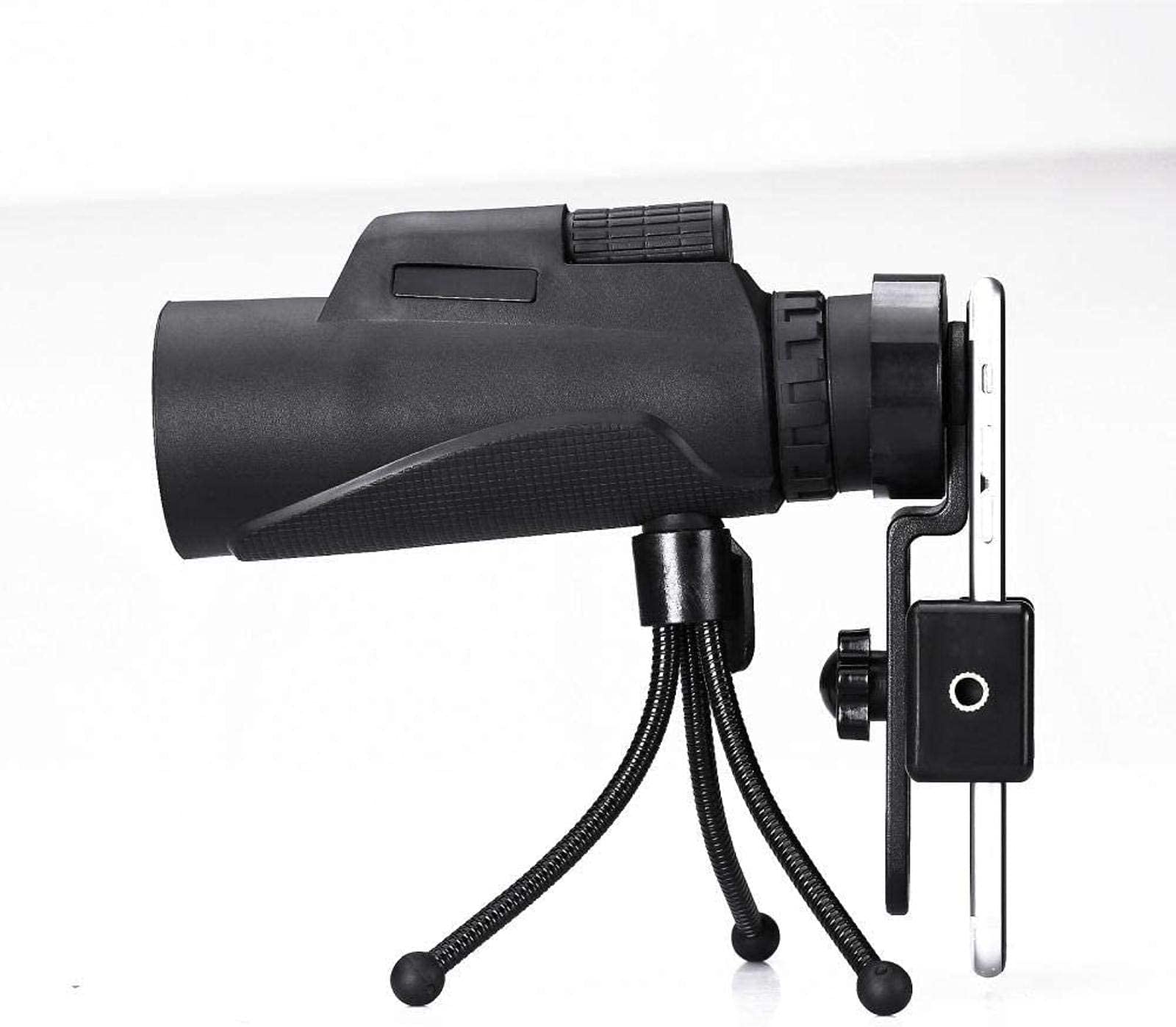 Монокуляр Teleskop HD 12x50 Baka-4-Prisma FMC зелена плівка чорний, фото №5