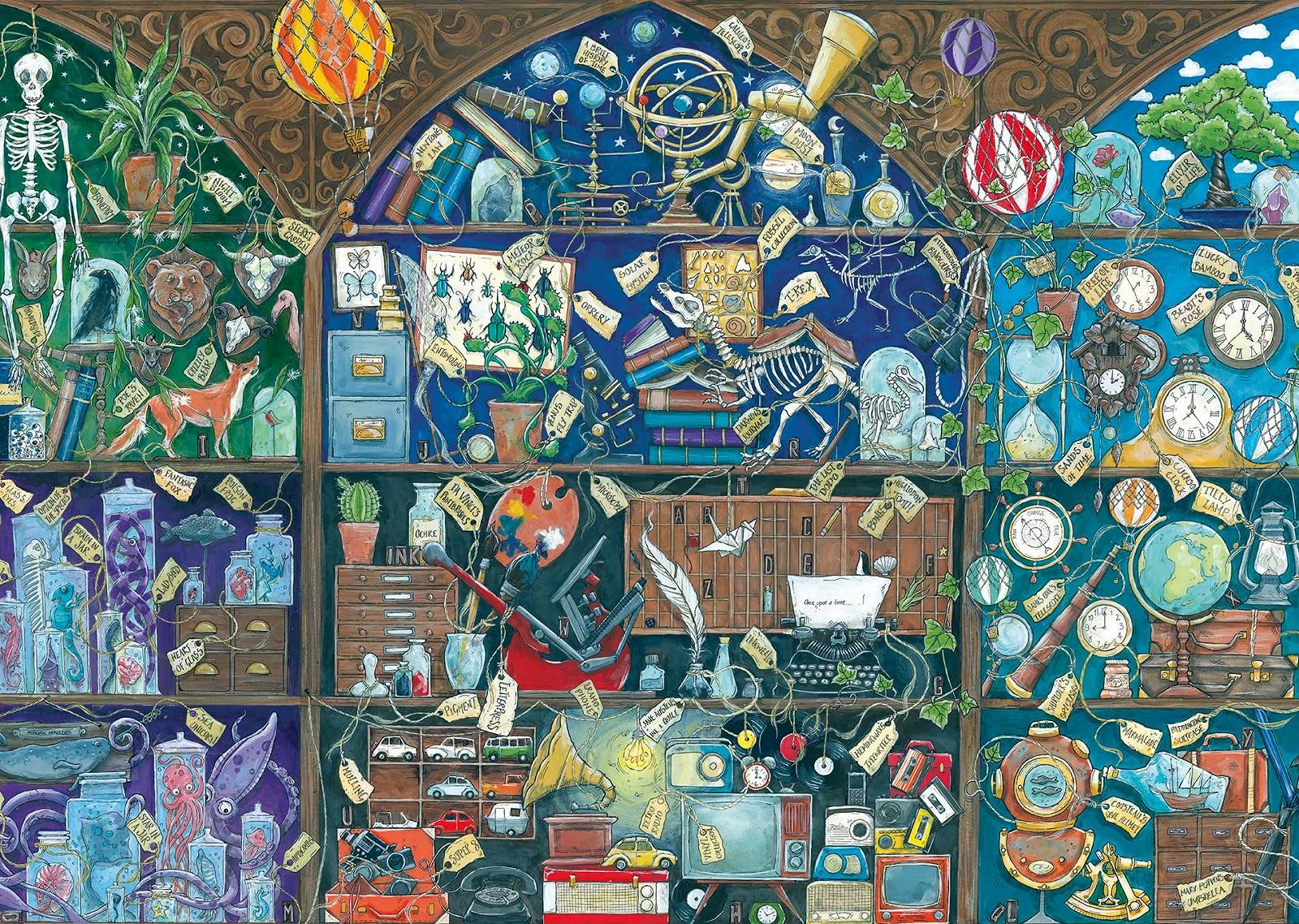 Пазл Ravensburger 17597 The Curiosities Cabinet 1000 деталей, фото №1