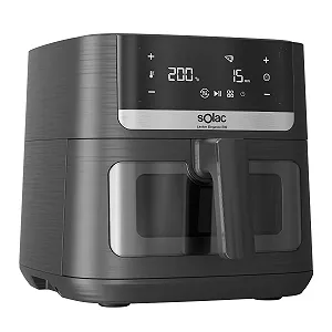 Мультипечь Solac Leviter Elegance E80 1800 Вт 8 л Сенсорный экран 8 программ Черный - Фото 1
