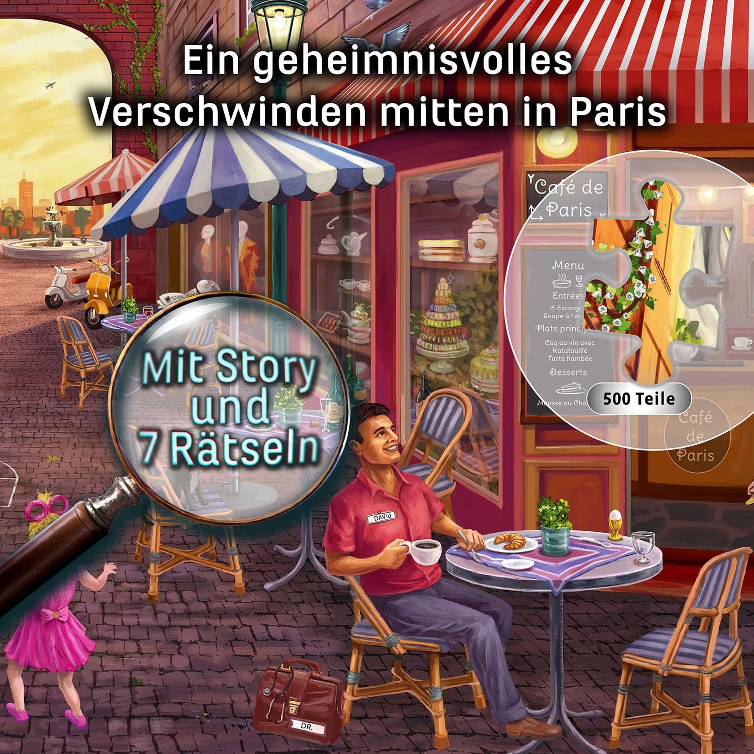 Пазл-квест Kosmos EXIT - The Puzzle The Order Paris 684990 500 деталей, от 10 лет, фото №3 Пазл-квест Kosmos EXIT - The Puzzle The Order Paris 684990 500 деталей, от 10 лет, фото №3