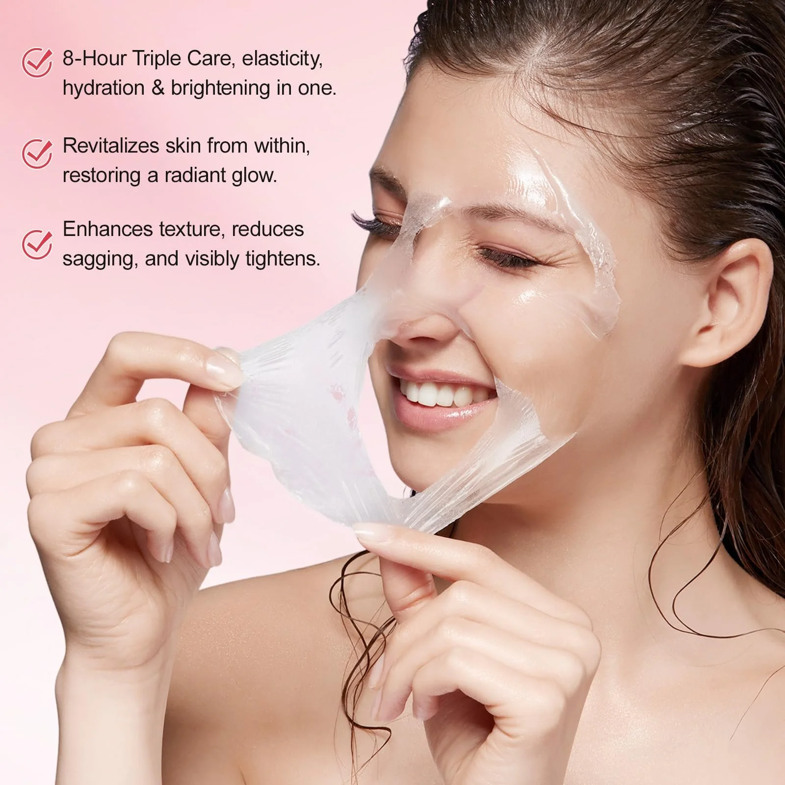 Нічна маска для обличчя з колагеном Meifenla, фото №3