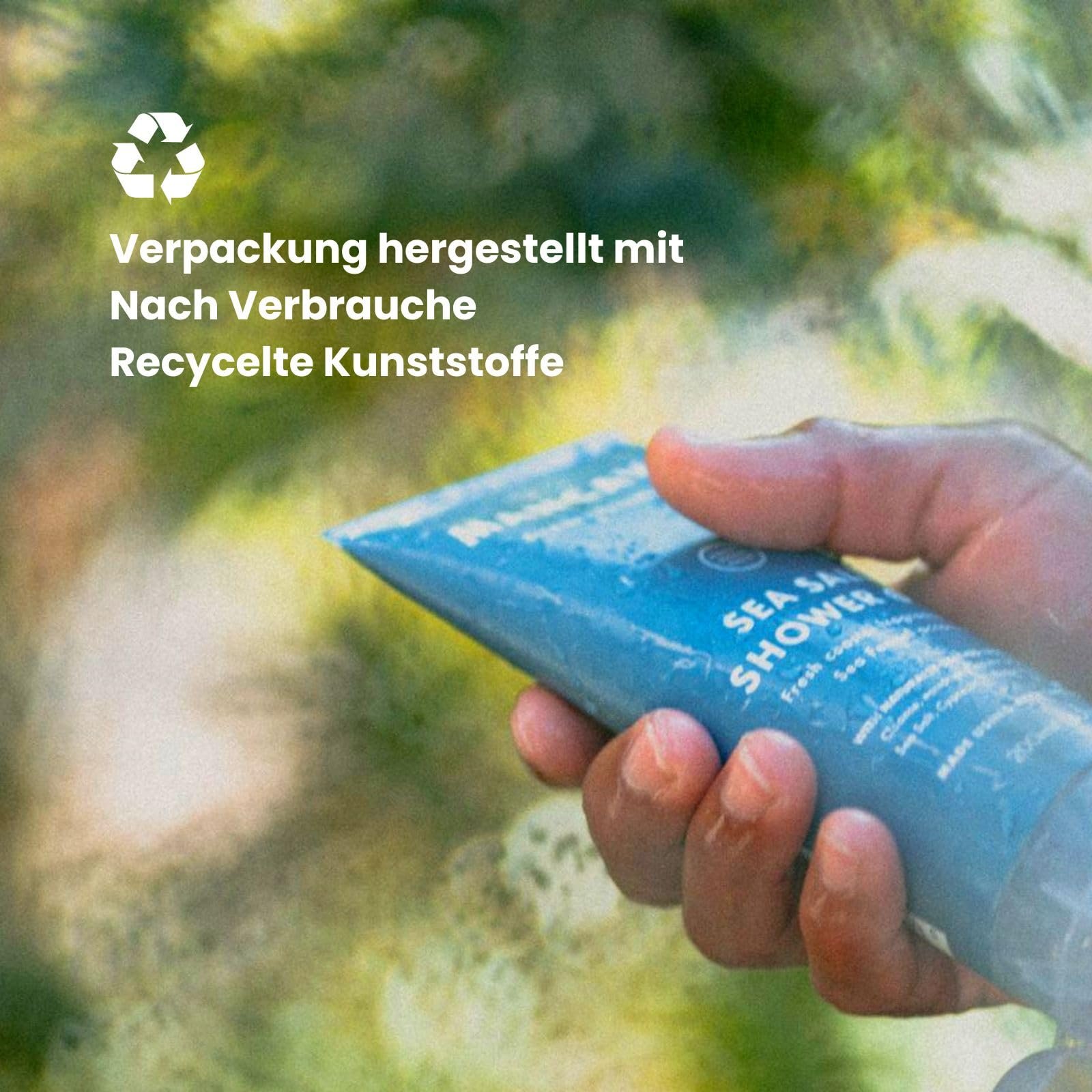 Гель для душу ManCave Sea Salt для чоловіків з морською сіллю 200 мл, фото №5