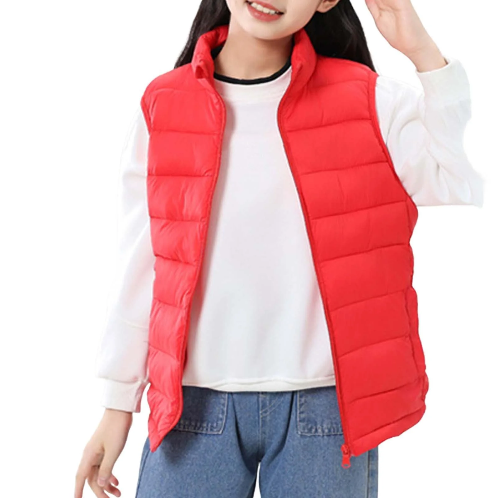 Легка стьобана жилетка для хлопчиків, утеплена безрукавка, фото №2 Легка стьобана жилетка для хлопчиків, утеплена безрукавка, фото №2