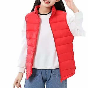 Легка стьобана жилетка для хлопчиків, утеплена безрукавка synthetic.ua - Фото 1