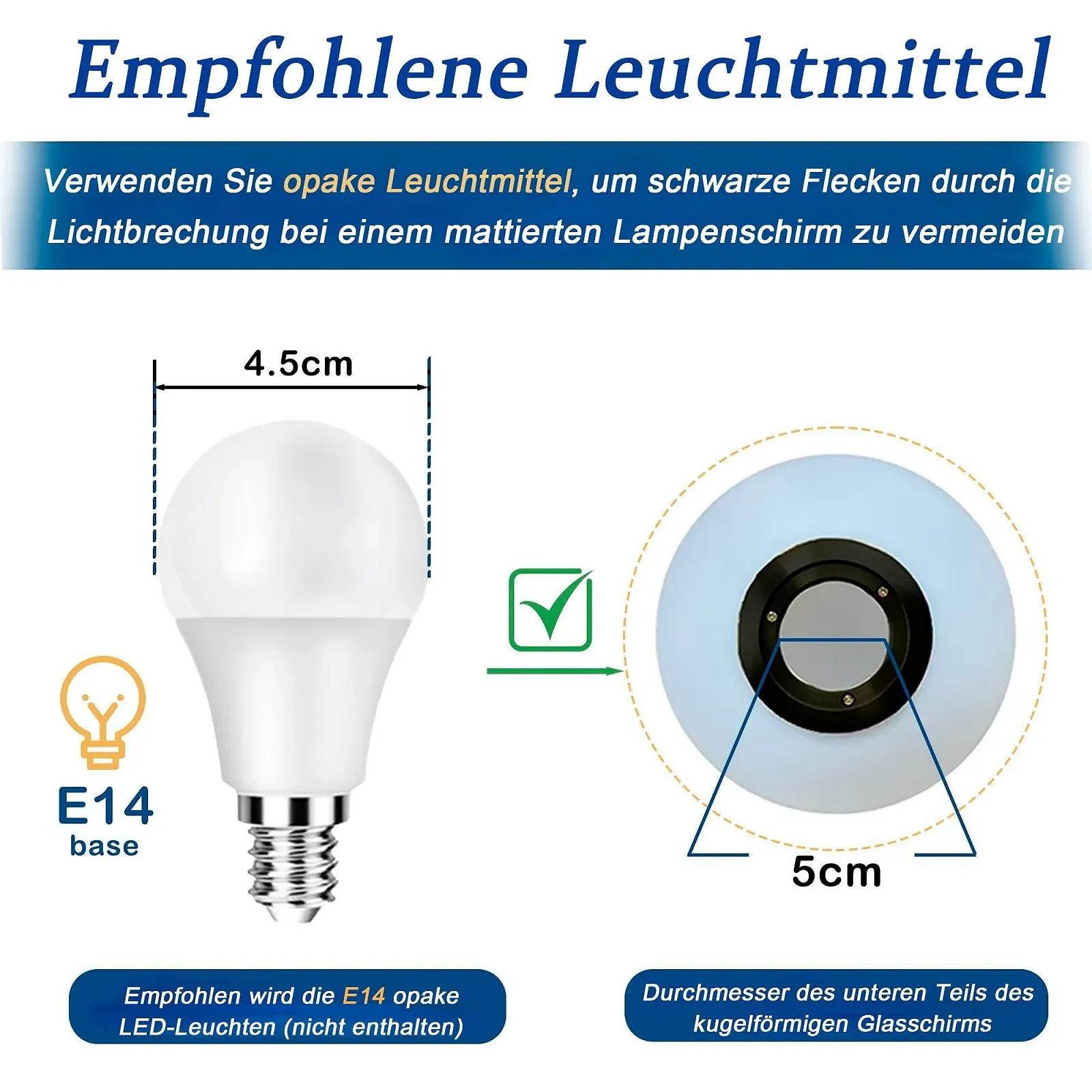 Настільна лампа Alighting Glass Opal White Ball E14 Black, фото №5