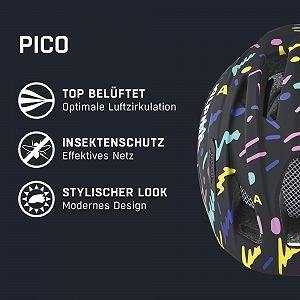 Шлем Alpina PICO с сеткой от насекомых, опционально с подсветкой synthetic.ua - Фото 1