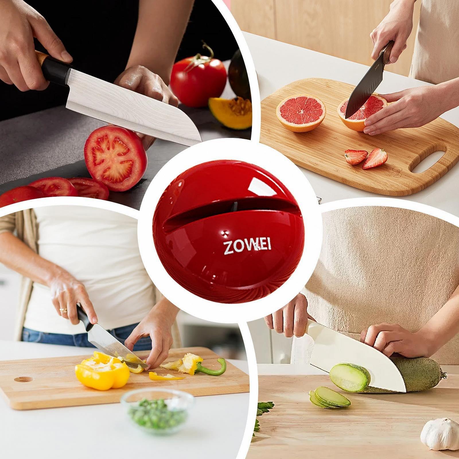 Точилка для ножей с вакуумной присоской нескользящая для кухни и кемпинга, фото №4