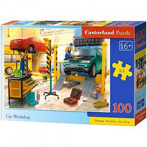Пазлы Автомастерская 100 элементов - Фото 1