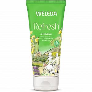 Гель для душу WELEDA Bio Refresh Citrus Shower Soap натуральний веганський з ароматом лимона та апельсина 1 x 200 мл - Фото 1