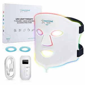 LED маска для лица Nourished Bodynskin 7-Colour с ближним инфракрасным излучением - Фото 1