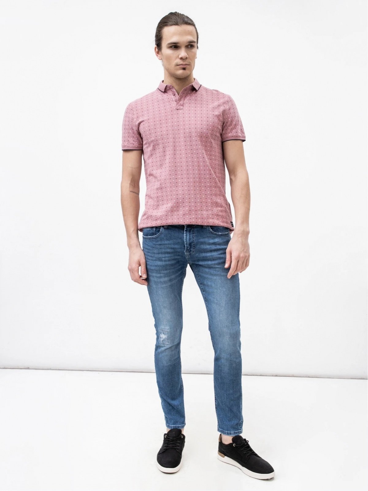 Поло Tom Tailor Basic Розовый L, фото №4