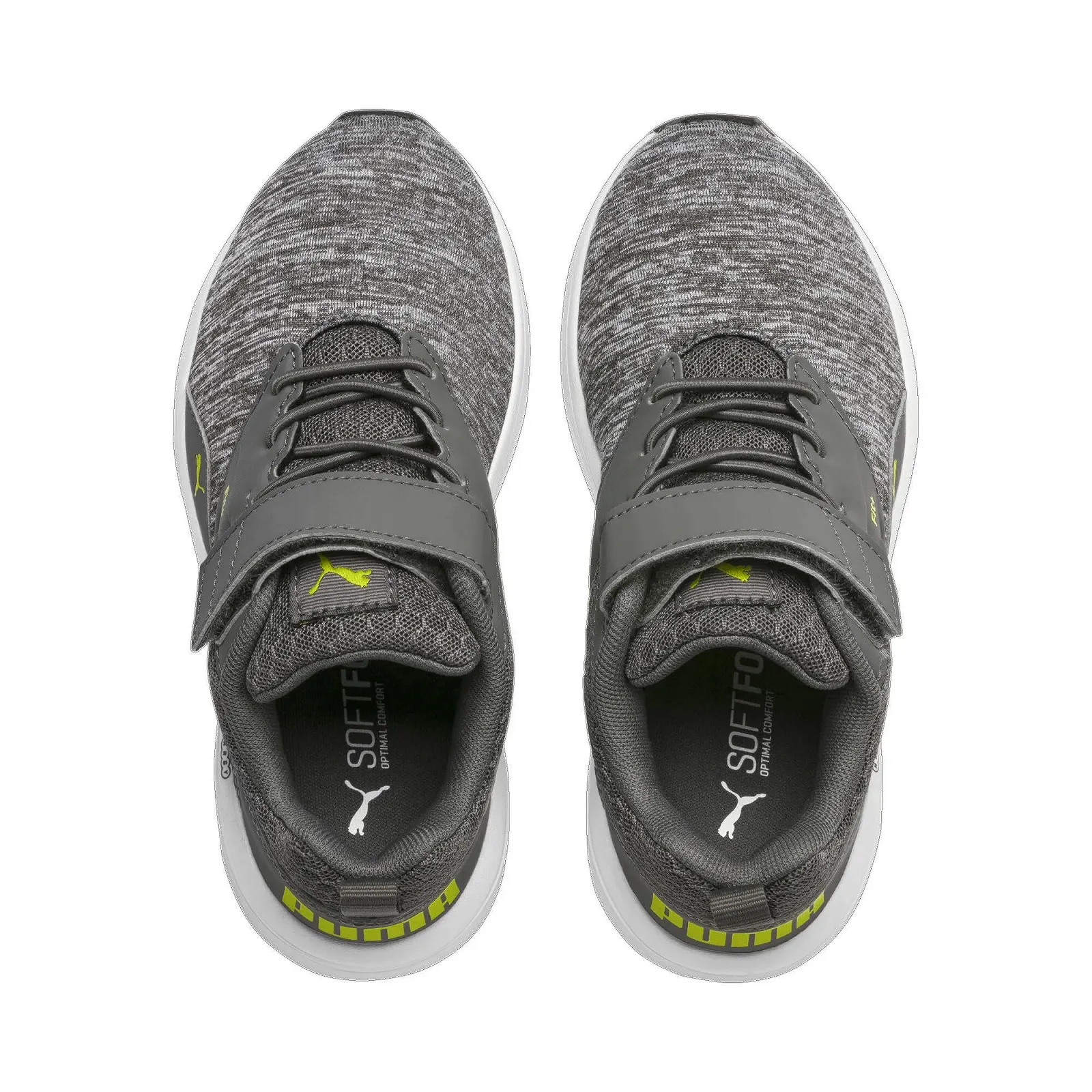 Кросівки PUMA Flyer Runner Jr Чорний, Білий, фото №6