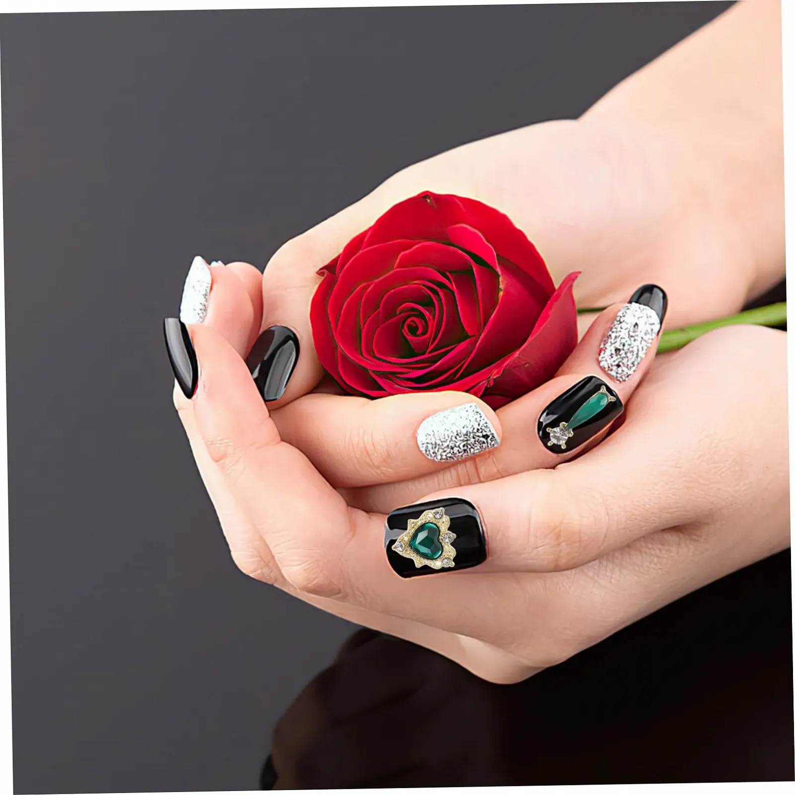 Прикраса для нігтів Сплав Плоский Нерівний, фото №6