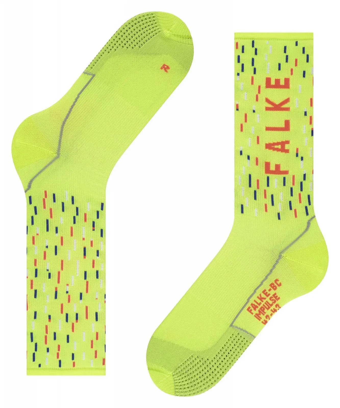 Велосипедные носки FALKE Unisex BC Impulse Peloton, ультралегкая подкладка, носки для шоссейного велосипеда, против пузырей от онемения, веганские, дышащие, быстросохнущие, экологичный функциональный материал, 1 пара, фото №7