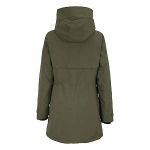 Парка Didriksons FRIDA WNS PARKA 6, темно-зеленый synthetic.ua - Фото 1