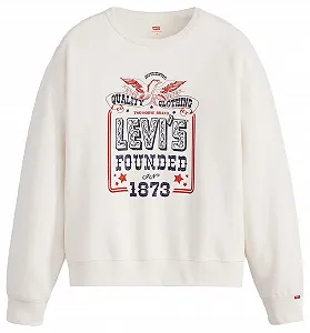 Свитшот Levi's Женский Graphic Signature Crew - Фото 1