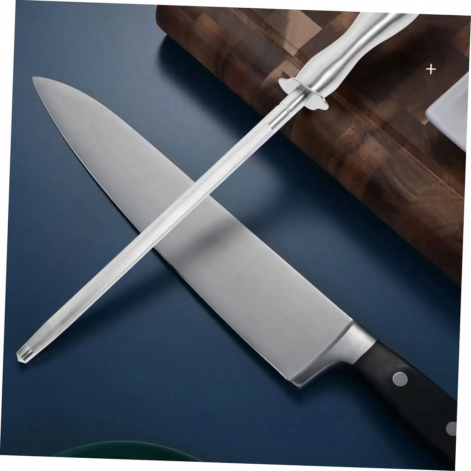 Точилка для ножей TOYANDONA из нержавеющей стали ручная с большой поверхностью, фото №3