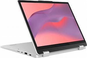 Сенсорный ноутбук 12.2" Lenovo IdeaPad Flex 3 Chrome 12IAN8 (82XH0011SP) Intel N100 RAM 8GB eMMC 128GB 12год батарея ChromeOS (UKR) - Фото 1