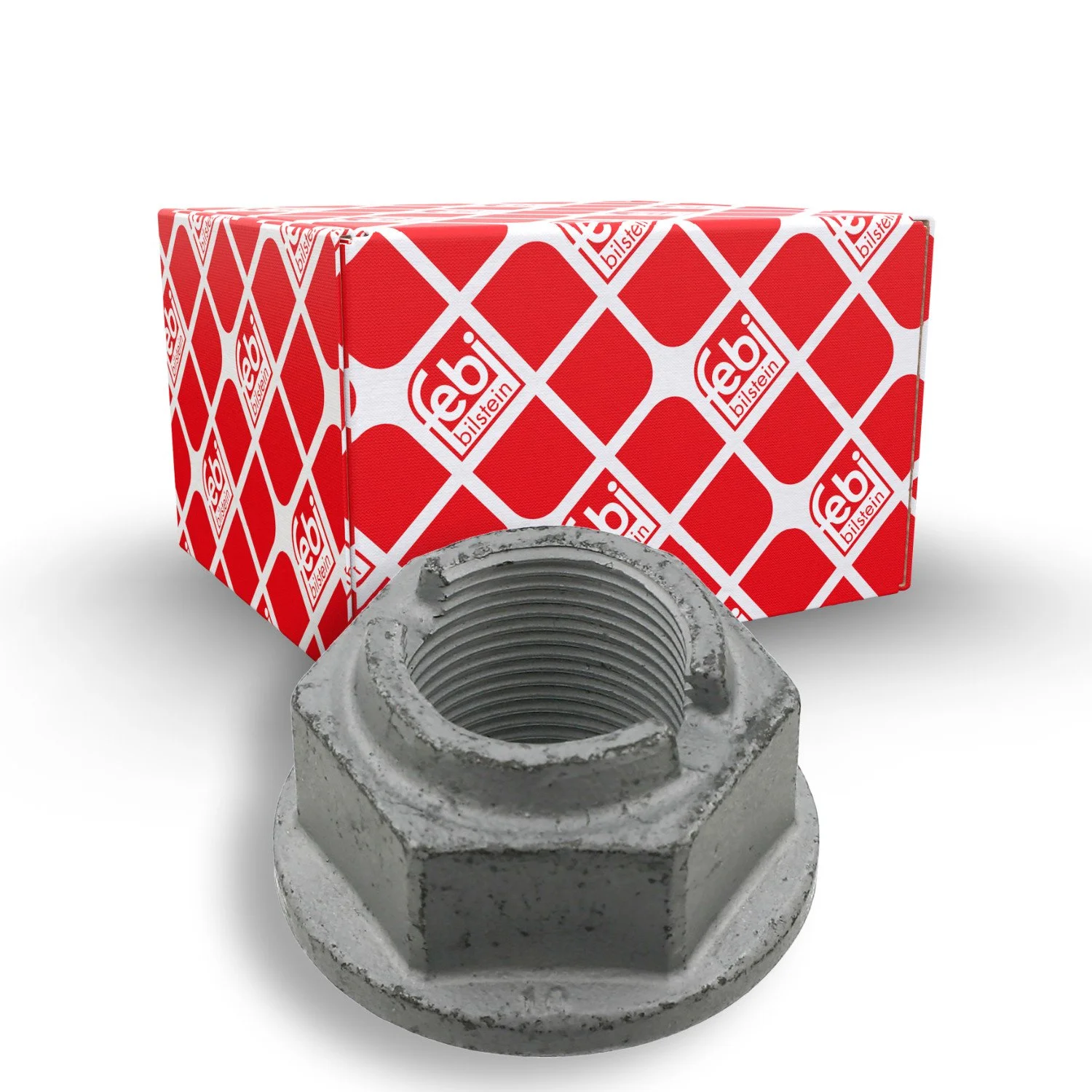 Гайка цапфы FEBI BILSTEIN 27214 для MERCEDES-BENZ, задний мост, фото №1 Гайка цапфы FEBI BILSTEIN 27214 для MERCEDES-BENZ, задний мост, фото №1