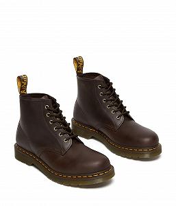 Ботинки Dr Martens 101 6-Hole Tan Harvest Brown - Фото 1