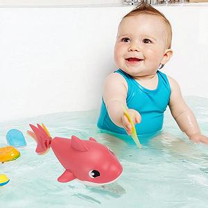 Игрушка для ванны Акула с заводным механизмом synthetic.ua - Фото 1