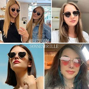 Сонцезахисні окуляри Серце Musivon Поляризовані Вінтажні synthetic.ua - Фото 1