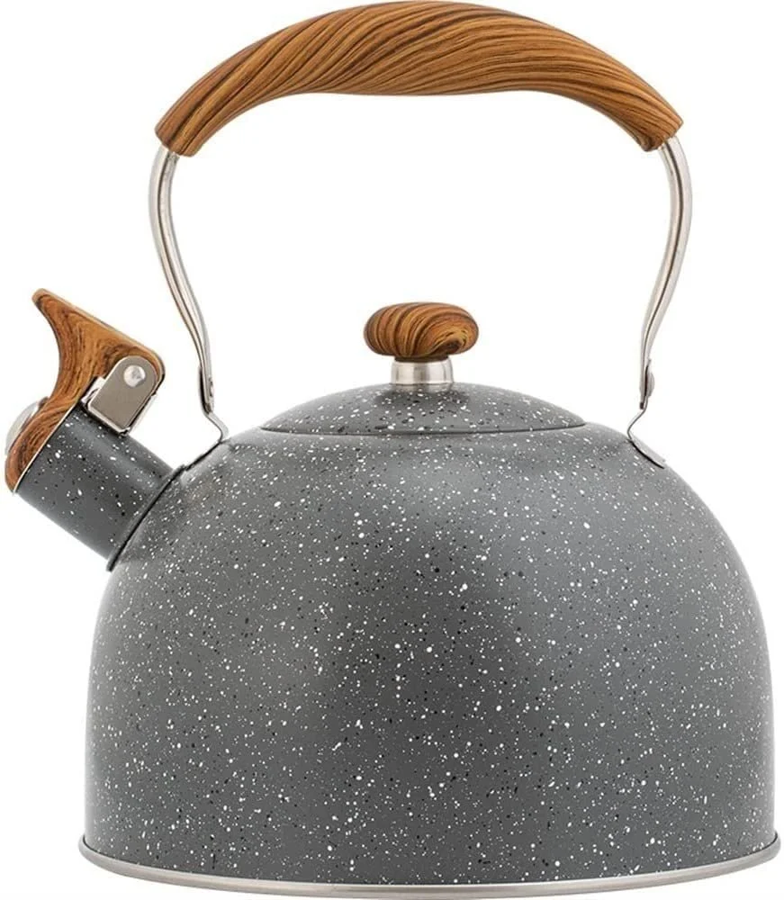 Чайник з свистком, Нержавіюча сталь, Чайник з чавуну, фото №1 Чайник з свистком, Нержавіюча сталь, Чайник з чавуну, фото №1