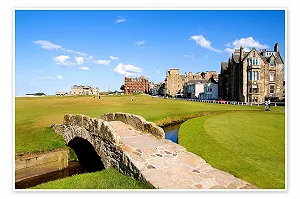 Постер Bill Bachmann Golf Course in St Andrews 150 x 100 см - Фото 1