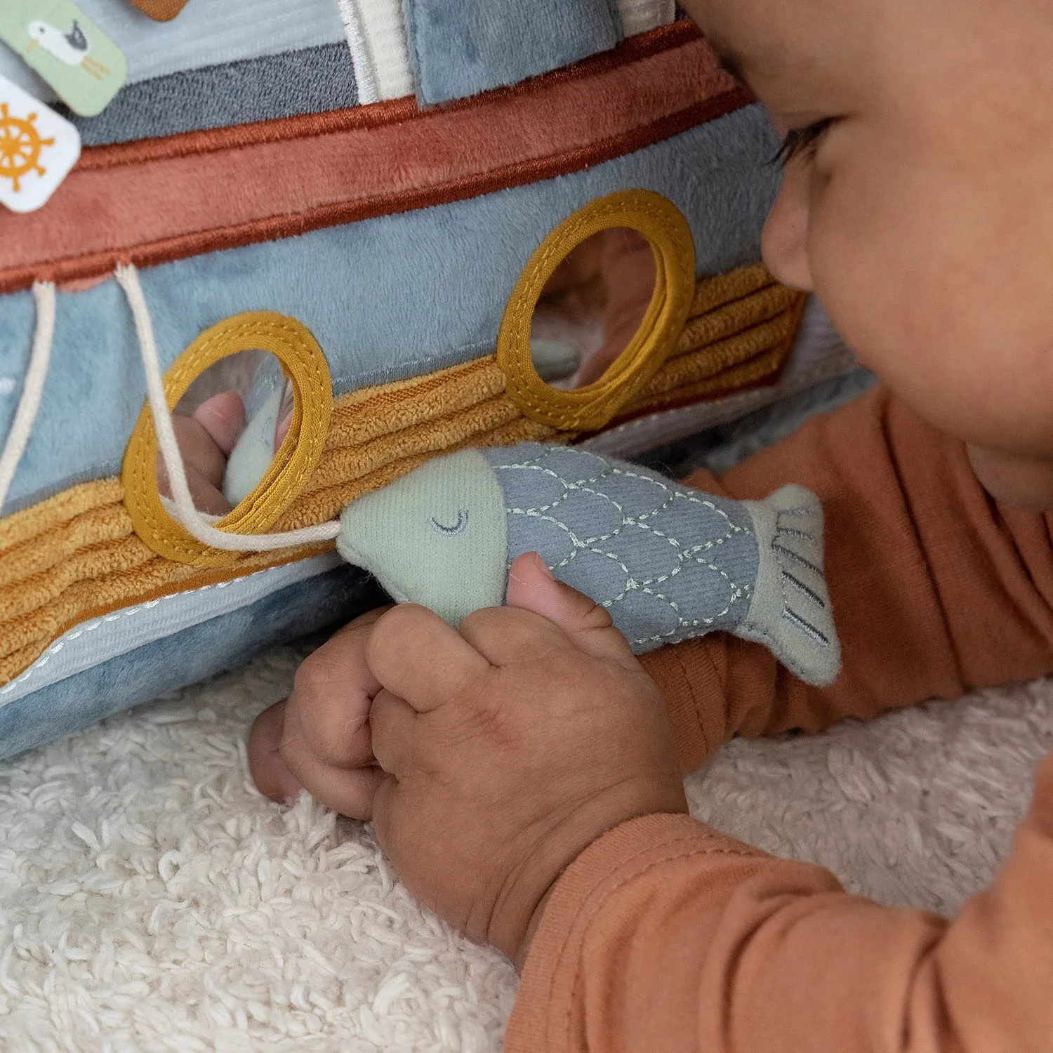 Тканинний розвиваючий трикутник Little Dutch Sailors Bay/Sailors Bay, фото №8 Тканинний розвиваючий трикутник Little Dutch Sailors Bay/Sailors Bay, фото №8