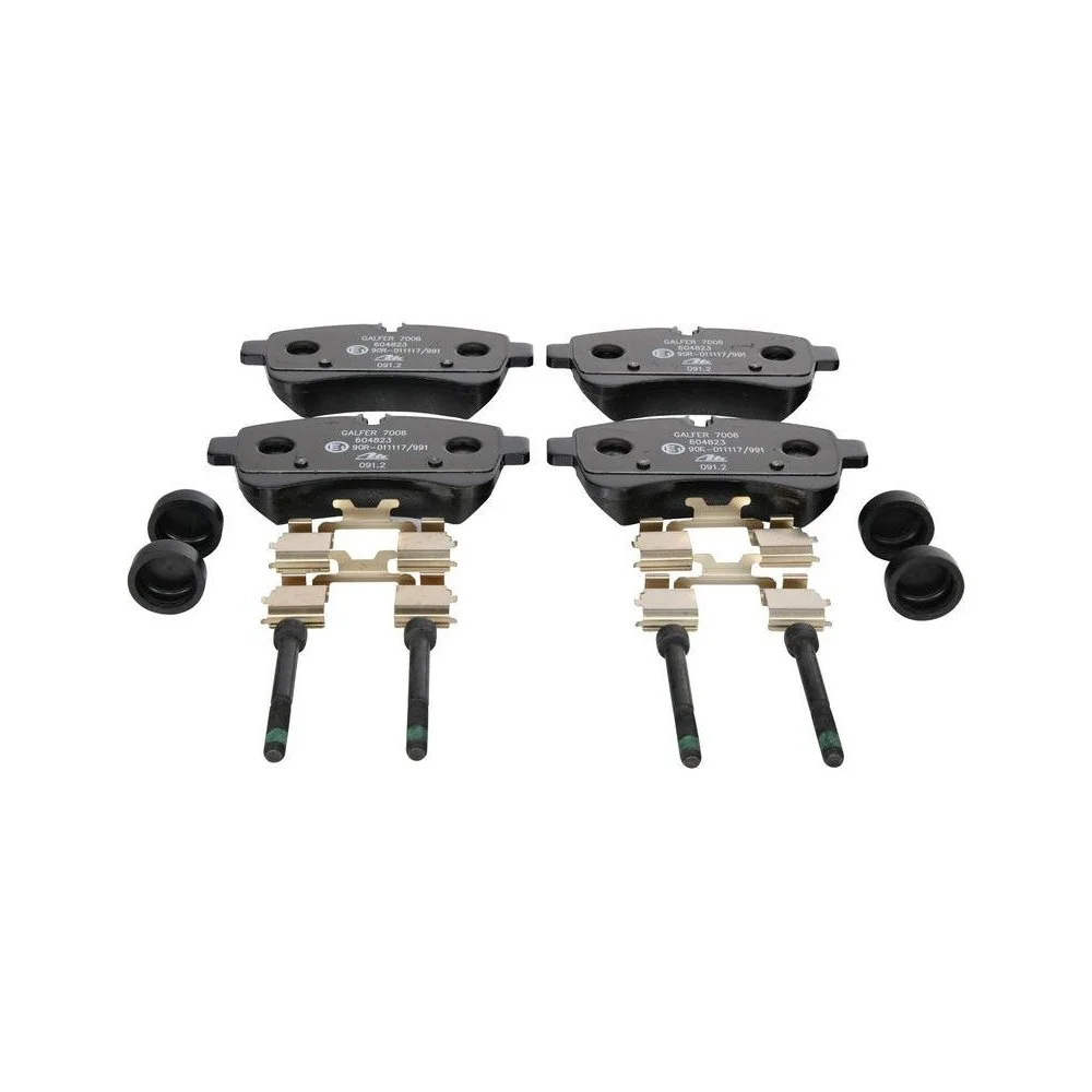 Комплект гальмівних колодок, дискове гальмо ATE 13.0460-4823.2 для IVECO, задня вісь, фото №1 Комплект гальмівних колодок, дискове гальмо ATE 13.0460-4823.2 для IVECO, задня вісь, фото №1