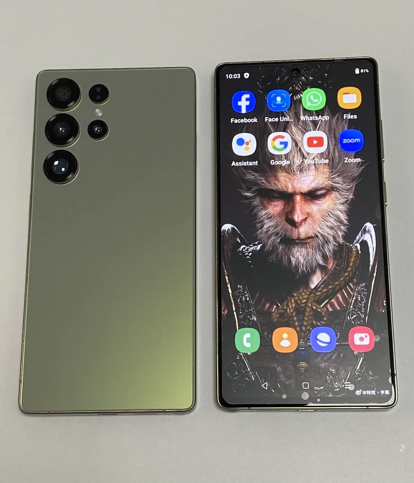 Смартфон 4G LTE 6.75 дюйма 4GB RAM 64GB ROM 5MP + 16MP Dual SIM Green, фото №5
