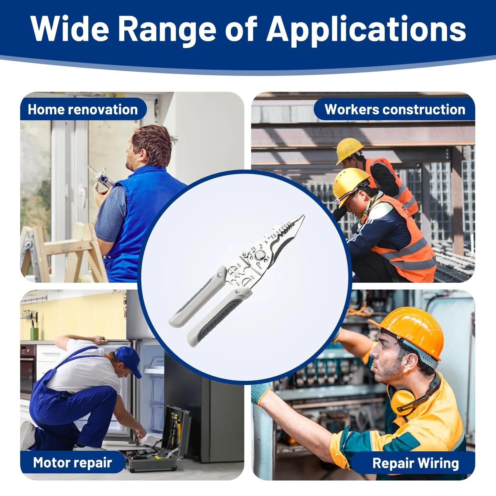 Многофункциональный стриппер из нержавеющей стали с нескользящей ручкой, фото №7