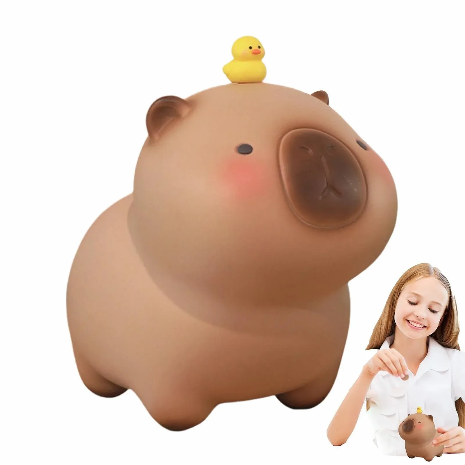 Скарбничка Capybara мультяшна ПВХ, фото №8