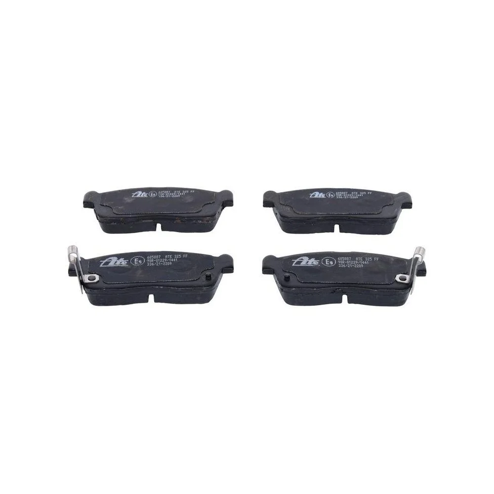 Комплект гальмівних колодок, дискове гальмо ATE 13.0460-5887.2 для DAIHATSU NISSAN SUBARU, фото №1