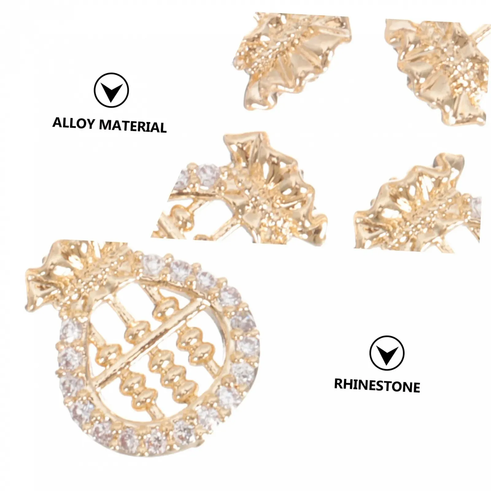 Блестки для ногтей ifundom 4 шт., фото №2