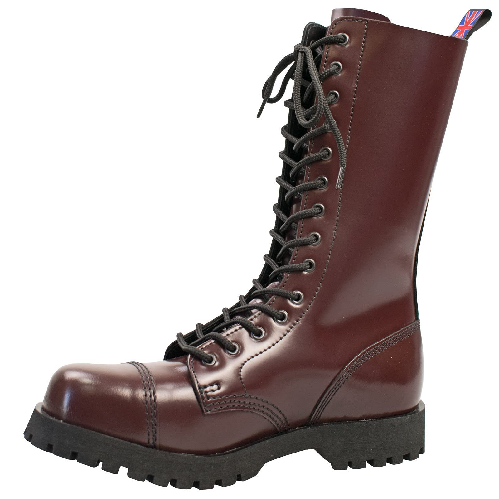 Черевики Alpha Rangers 14-Hole Шкіряні зі Сталевим Носком, фото №4